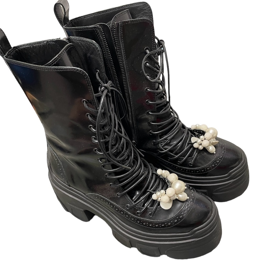 Simone Rocha Leather Boots